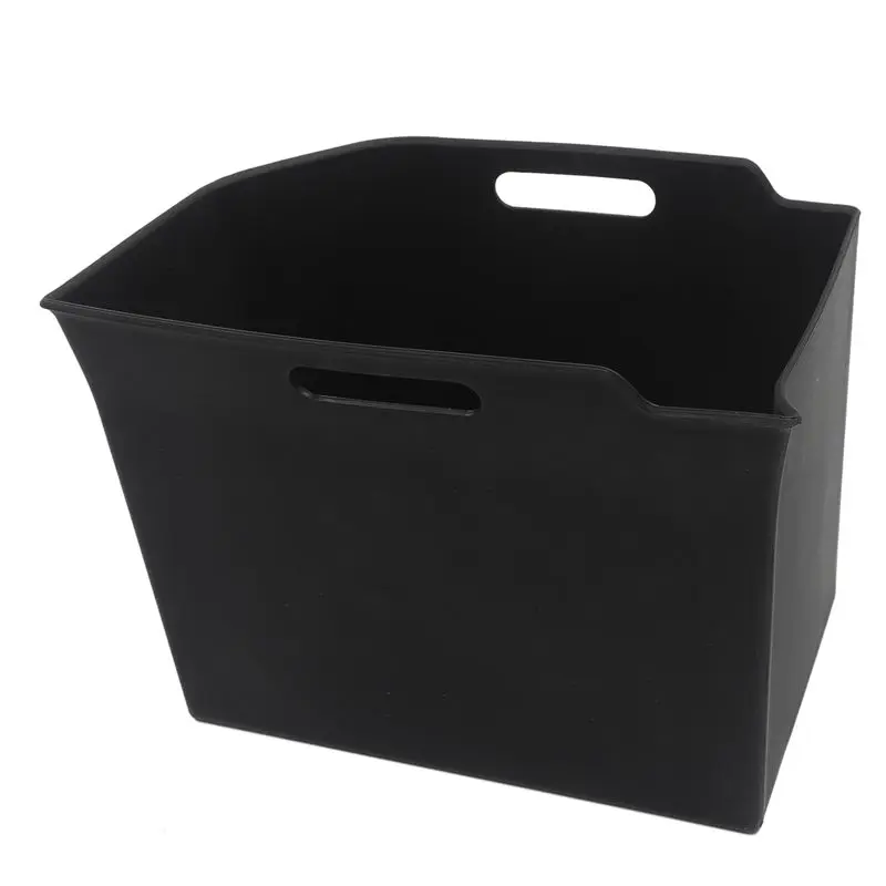 

A30F-Trunk Side Storage Box For Tesla Model X 2023 Silicone Trunk Left Lower Storage Box Partition Stowing Tidying
