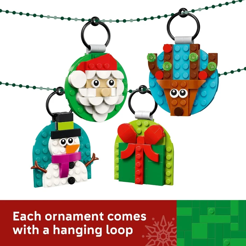

Christmas Decorations Collection Assembly Toys Holiday Crafts Suitable for The Children Boys and Girls Christmas Tree Ornaments