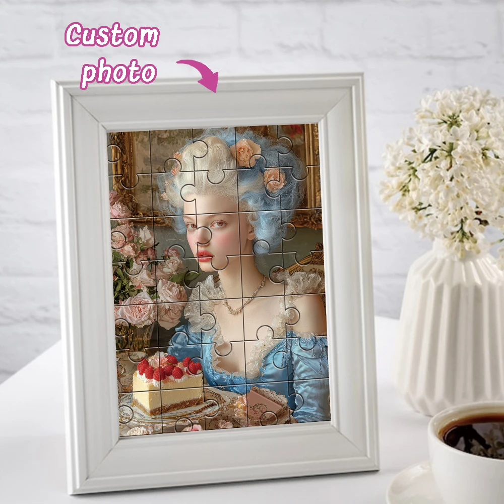 35/300/500/1000pcs Custom Photo Customized Picture Personalized Picture Custom Puzzles in Photos Jigsaw puzzle Love Gift