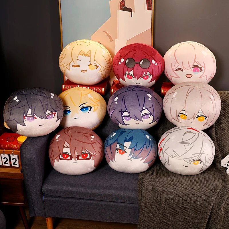 14 Styles Honkai Star Rail Plush Toy Cute Dan Heng March 7th Gepard Landau Bronya Rand Doll Soft Throw Pillow Gifts Girl