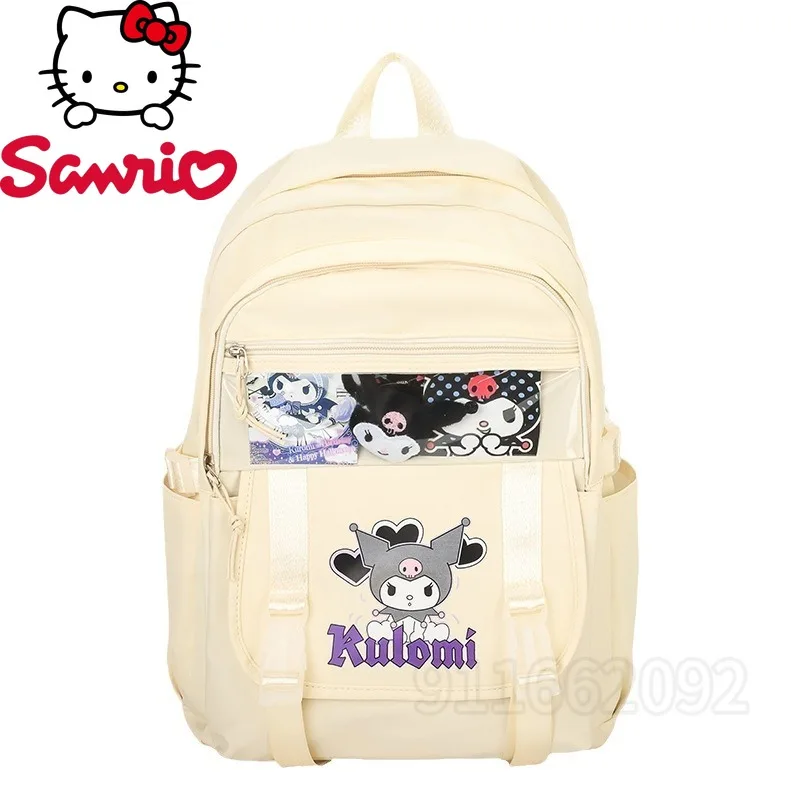 

Kulomi's New Girls' Backpack Luxury Brand Fashionable Girls' Backpack Cartoon Cute Student Backpack Large Capacity High-quality