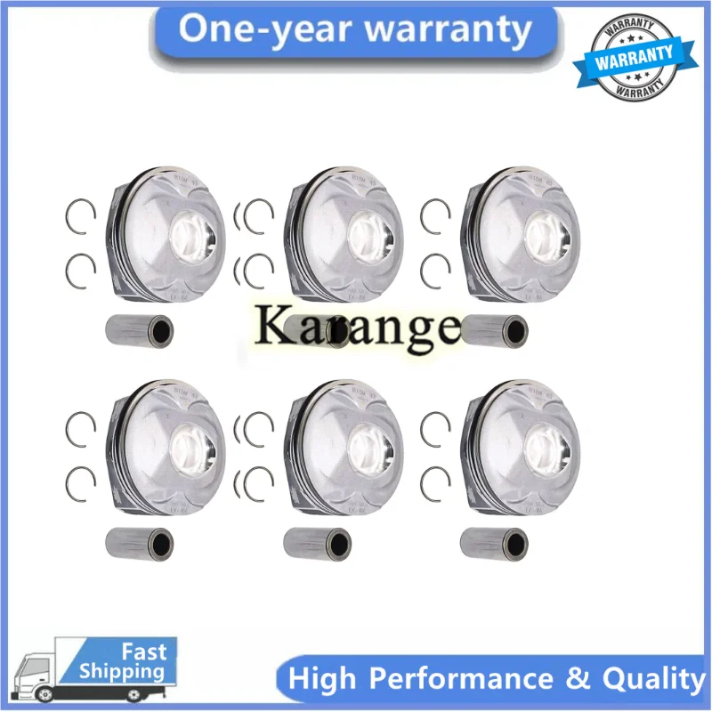 

LR062617 306PS AJ126 Engine 6pc Piston Rings For Jaguar F-Pace XE Land Rover Discovery XF XJ 3.0L LR4 3.0T New 1 year warranty