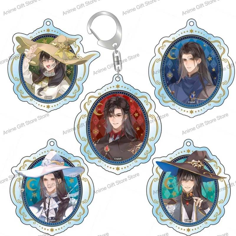 

New Anime Mo Dao Zu Shi Acrylic KeyChain Pendant Bag Car Keychain phone Accessories present Firends Christmas Gifts 6cm