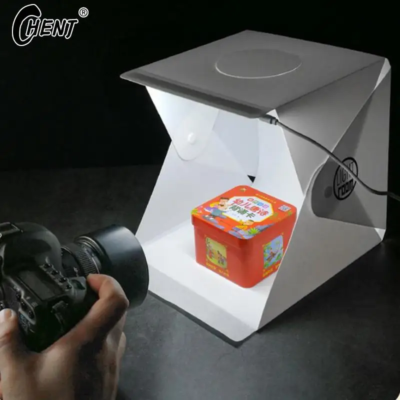 1Pcs Portable Folding LED Studio Mini Photography Lightbox Small Photography Equipment