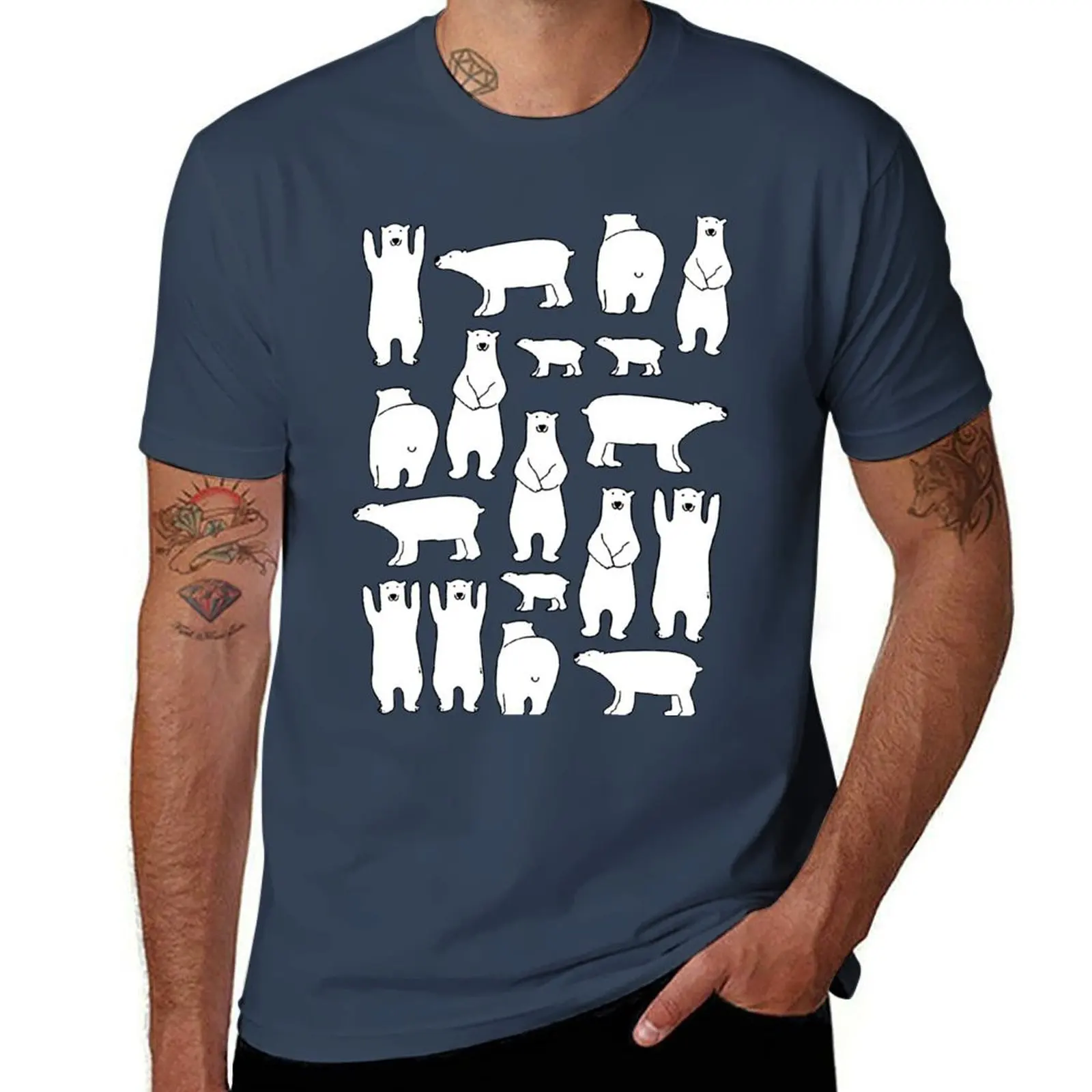 

Bears Polar TED Ilya T-Shirt Casual Loose Fit Summer Tee Shirt
