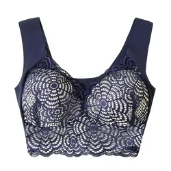 Pretty Health Lymphvity Detoxification and Shaping & Powerful Lifting Bra Large size underwire sexy lace sports sleep vest bra