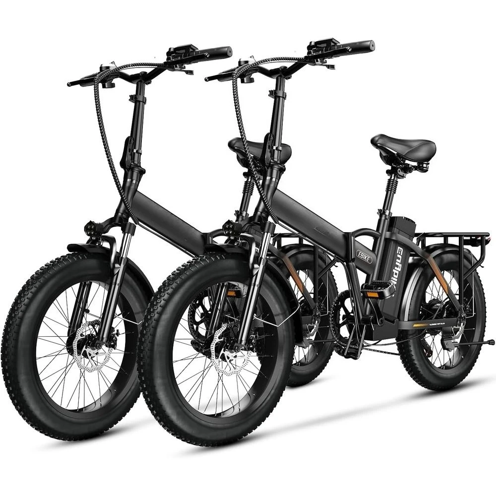 

1000W olding Electric Bike, 48V 20AH Large Removable Battery E Bike, 30+MPH, 80 Miles Max Range, 20" at Tire,Customized