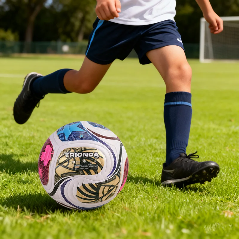 كرة قدم عالية الجودة لعام 2026 مقاس رسمي 5 مادة PU ملابس سلسة مقاومة للتآكل تدريب كرة القدم Futbol Voetbal Bola