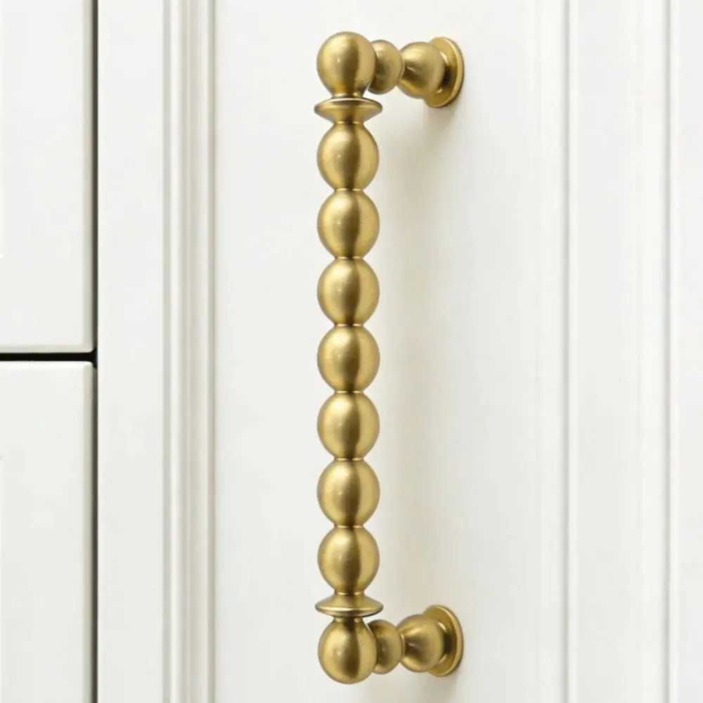 Hardware Handle Brass Cabinet Handle Creative Luxurious Furniture Hardware Antique Copper Brass Handle Kitchen Cupboard