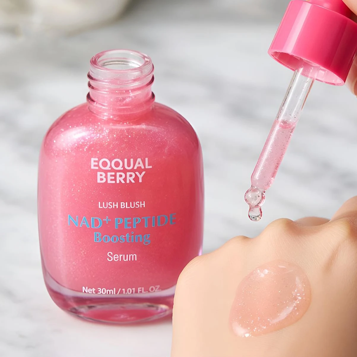 EQQUALBERRY BAKUCHIOL Plumping Serum 5000 PPM Retinol NAD Alternative Vitamin C Serum Whitening Smoothing Facial Skin Care view 5