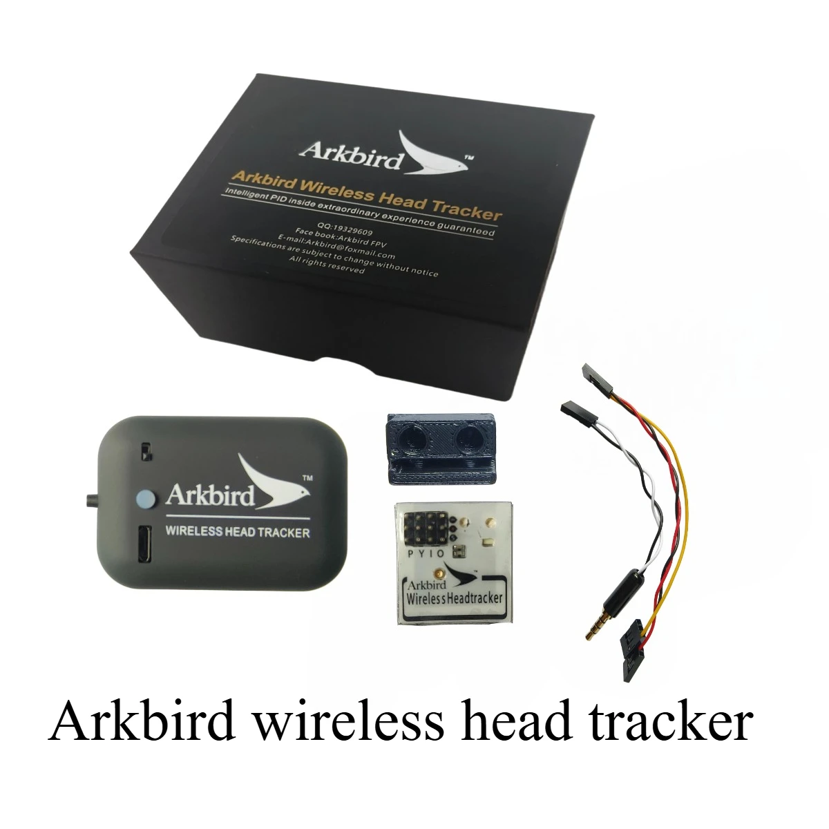 

Беспроводной трекер головы Arkbird FPV / Датчик положения головы высокой производительности / Версия в корпусе с интеллектуальным PID-контроллером
