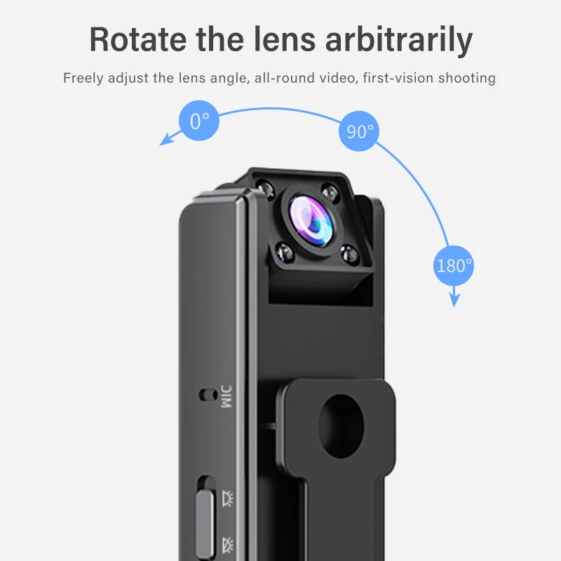 Law Enforcement 1080P Video Recorder Portable Video Recorder Compact Size Easy To Carry Intuitive Controls Lightweight