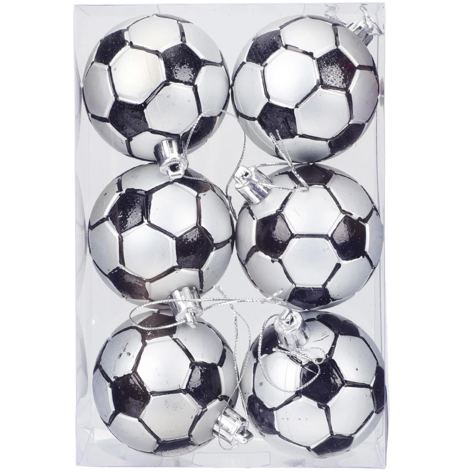 6 Pcs Shatterproof Xmas Tree Ball Christmas Ornaments Decoration Lob for Decorations