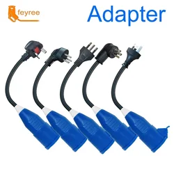 Adapter for 3.5kw EV Charger Adapter EU Portable Converter With Cable 0.5M