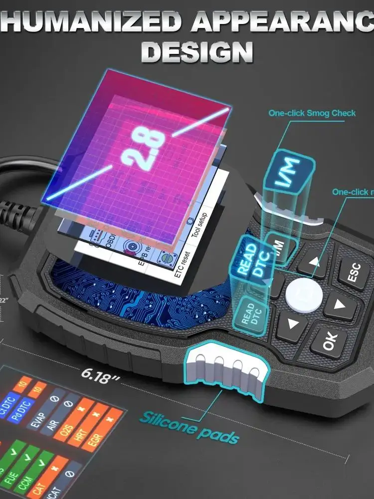 ANCEL BZ700 OBD2 Scanner für Mercedes für Benz Sprinter Smart Alle System Scan Tool ABS SRS SAS Öl Reset Auto Diagnose Werkzeug