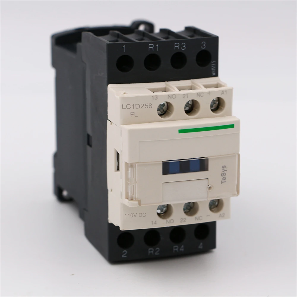 

LC1D258FL DC electric magnetic Contactor 4P 2NO+2NC LC1-D258FL 40A 110V DC coil