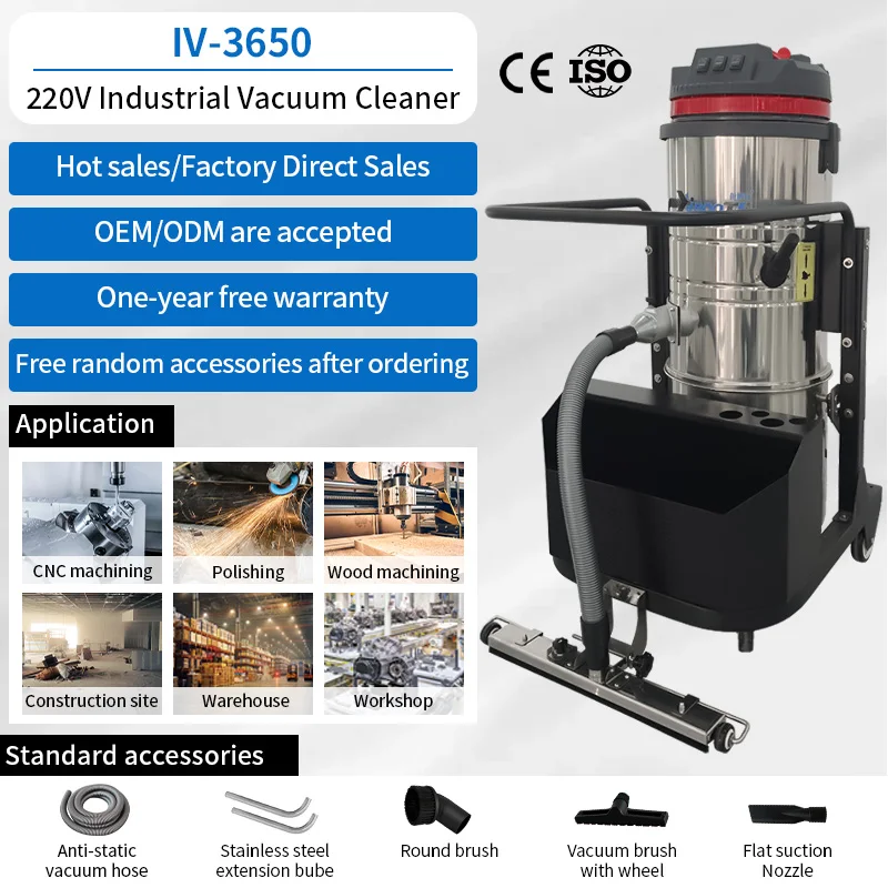 Industrial Vacuum Cleaner Automotive Garage,detailing Workshop,outside Street,metal Debris,plastic Granule Workshop,car Cleaning