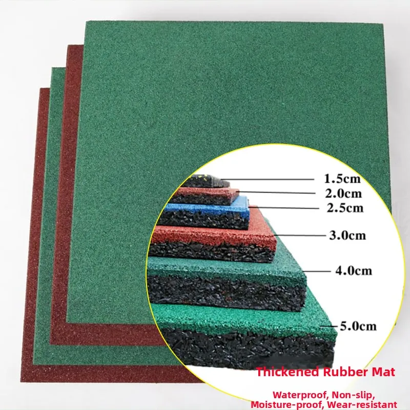 

Non-Slip Rubber Outdoor Mat for Kindergarten School Playund Garden Large Area Lawn Protection Environment Friendly een C...