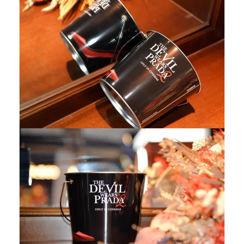 

New Genuine Prada Queen 2 Authentic Movie Theater Surrounding Popcorn Bucket Drink Cup For Fans In Stock