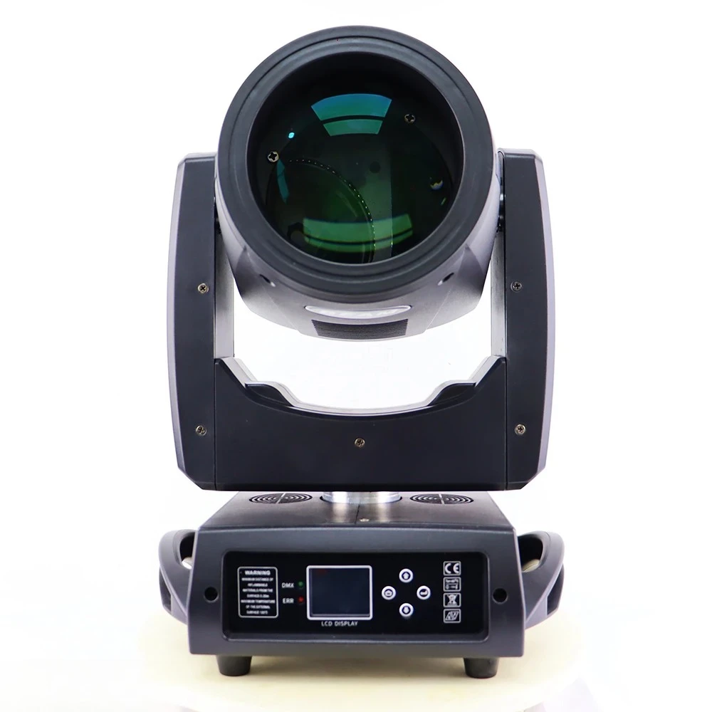 2Pcs/Lot MINI 230W 7R Beam Bulb Moving Head Lighting Rainbow For Wedding stage Nightclub DJ Party Disco Performance Projector