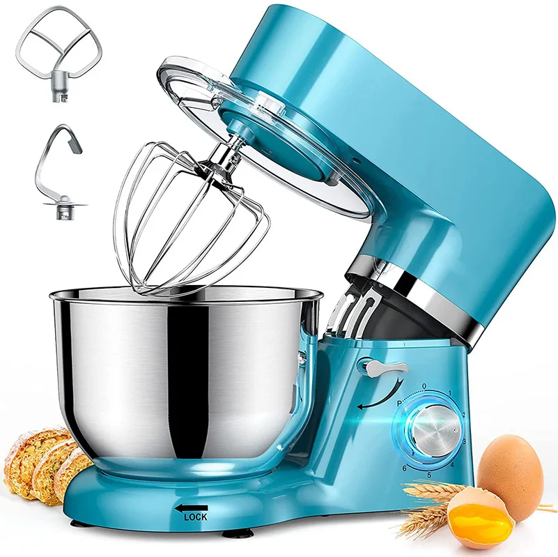 6.2L cook machine dough mixer household five liters egg beater food processor