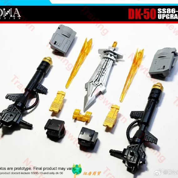 Spedizione in 48 ore DNA DK50 DK-50 SS86 Serie di film G1 Pacchetto di accessori per squadre di dinosauri ululanti con classico speciale