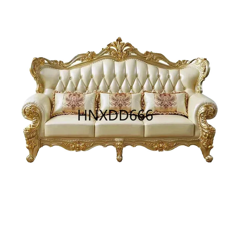 Large Filler Golden Sofas Wood Design Reclining Designer Luxury Couch Lounges Modular Nordic Canape Salon Furniture Home