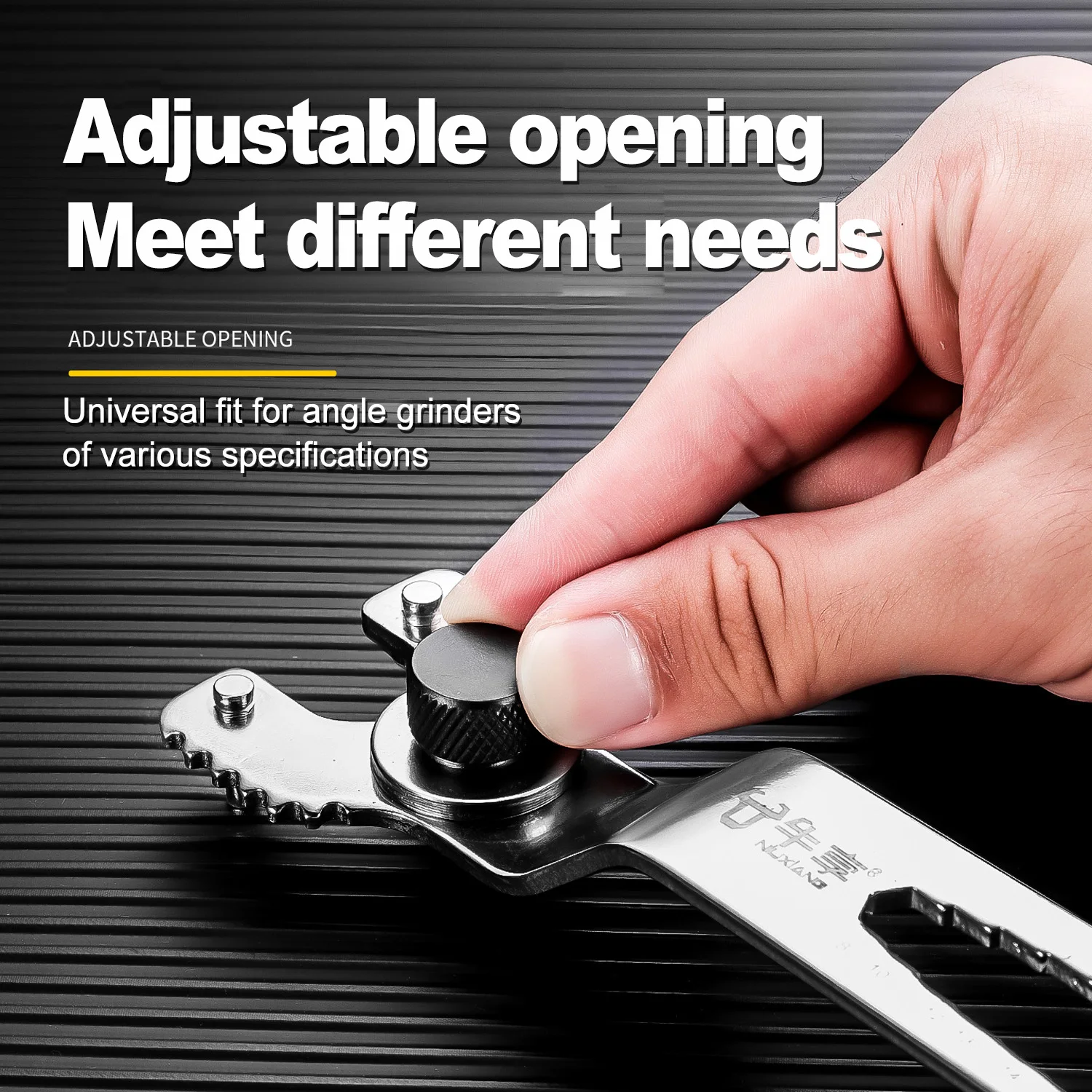 Dual-purpose Angle Grinder Machine Accessories Two Claw Wrench Thickened High Hardness Wrench For Angle Grinding Wheel Machine image 3