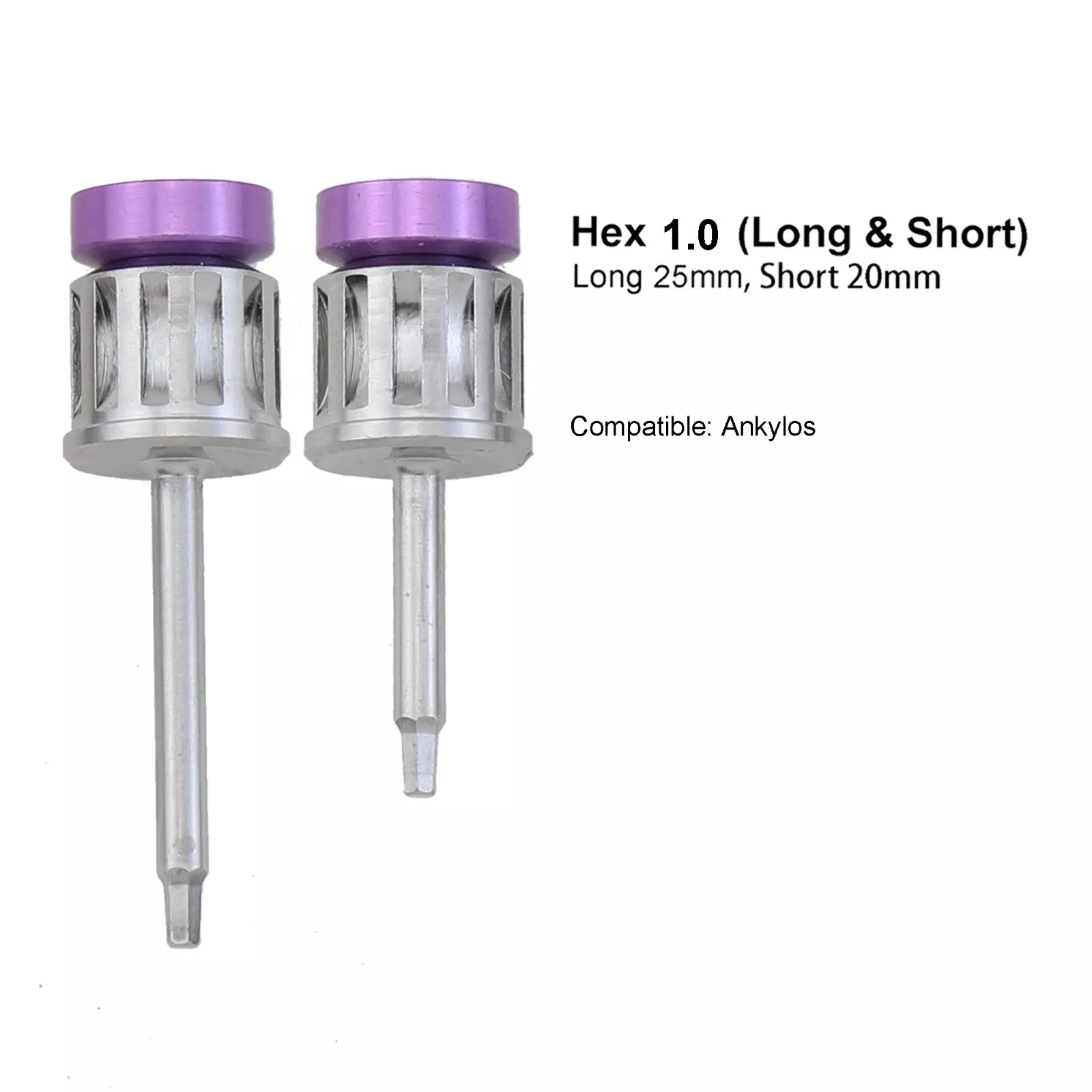 

Отвертка для имплантатов для драйвера Ankylos Hex 1,0, ручная защелка, стоматологический динамометрический ключ