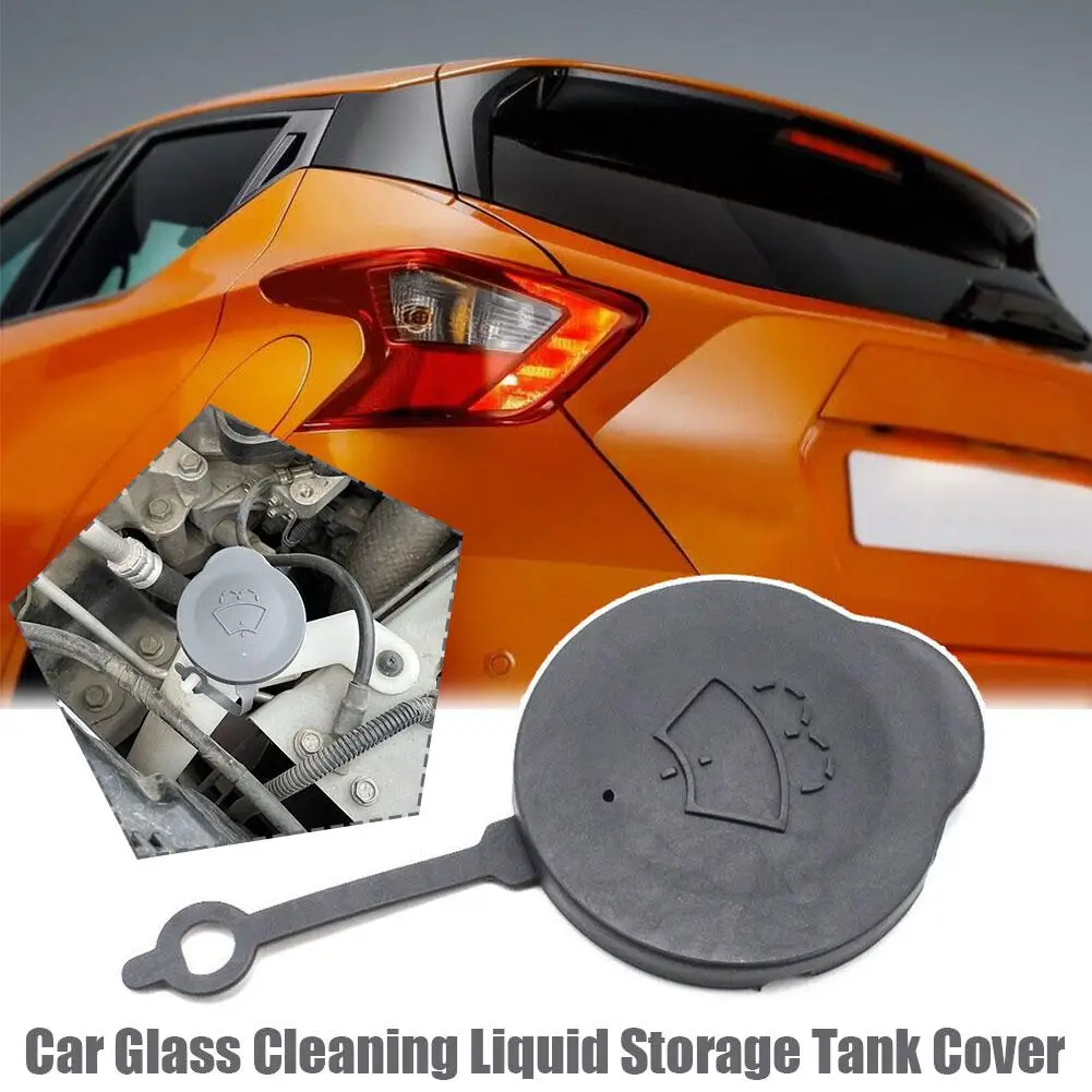 

Car Styling Windshield Wiper Washer Fluid Reservoir Cover Water Tank Bottle Lid Cap 28913-1HA3A For Nissan K13 2011-2 U6G5