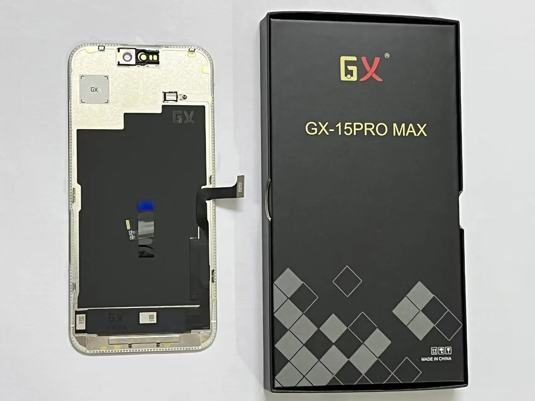 GX OLED For iPhone X XS XSMax 11 12 13 14 15 16Pro Max Display True Tone With 3D Touch Screen For iPhone Replacement With Tools image 3