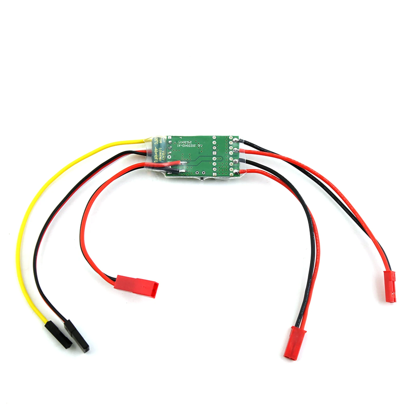 5A Dual Way Brushed ESC 2S/3S Lipo 5A Speed Controller for RC Boat Tank Car RC Model 130° Overheating Protection RC Upgrade Part