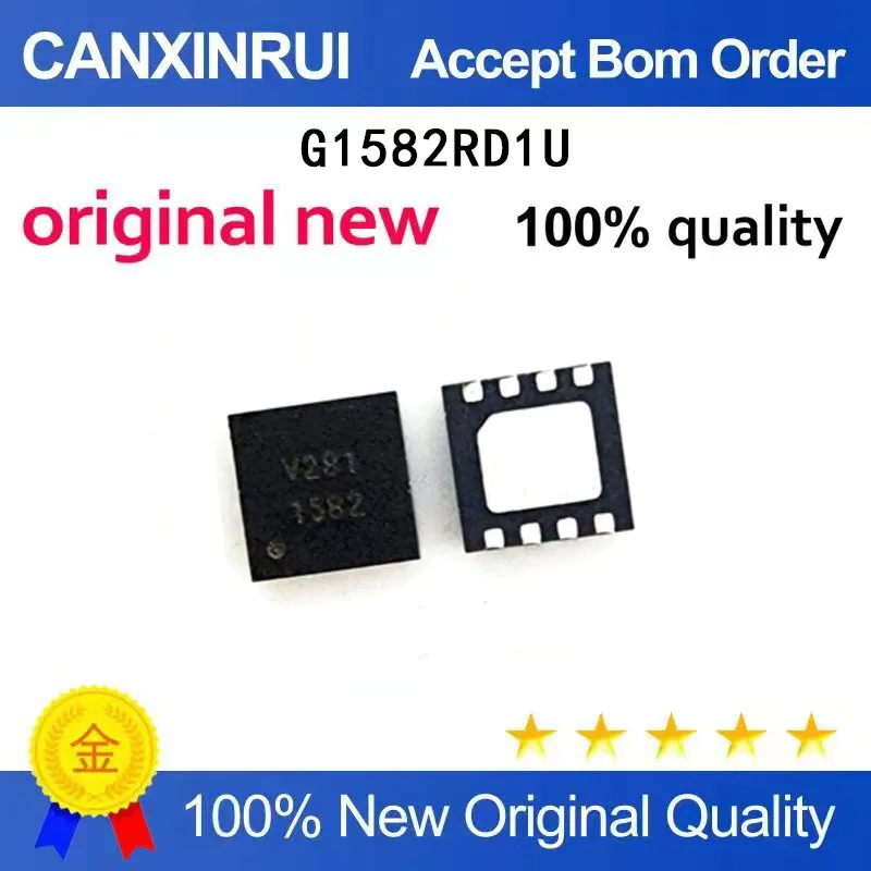 

(5-100 Pieces) New original G1582RD1U 1582 GMT to new QFN8 rail to rail operational amplifier chip IC