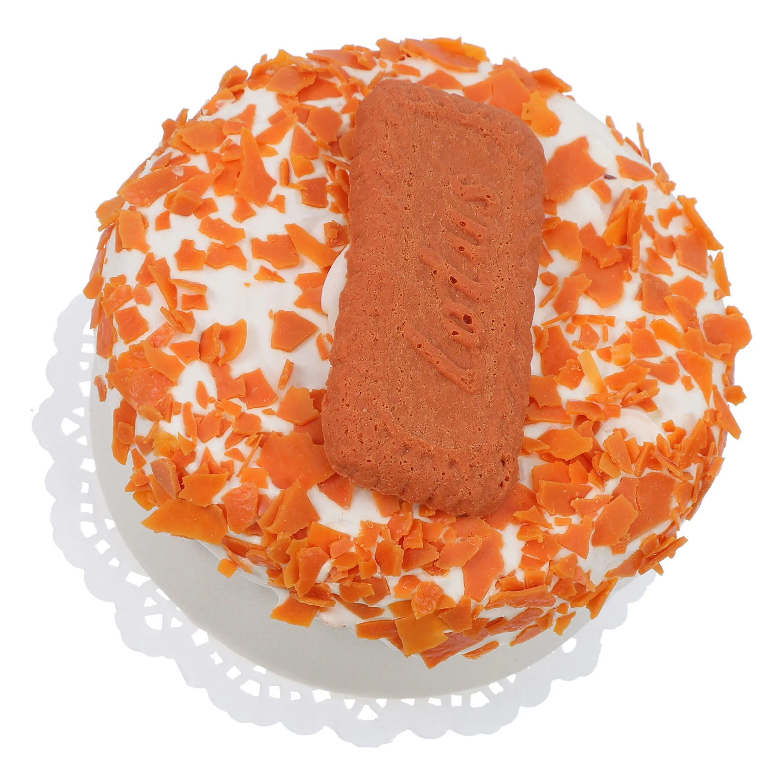 

4-Inch Realistic Faux Cake for Display Simulation Dessert Decoration Artificial Birthday Cake Prop for Photoshoots Staging and