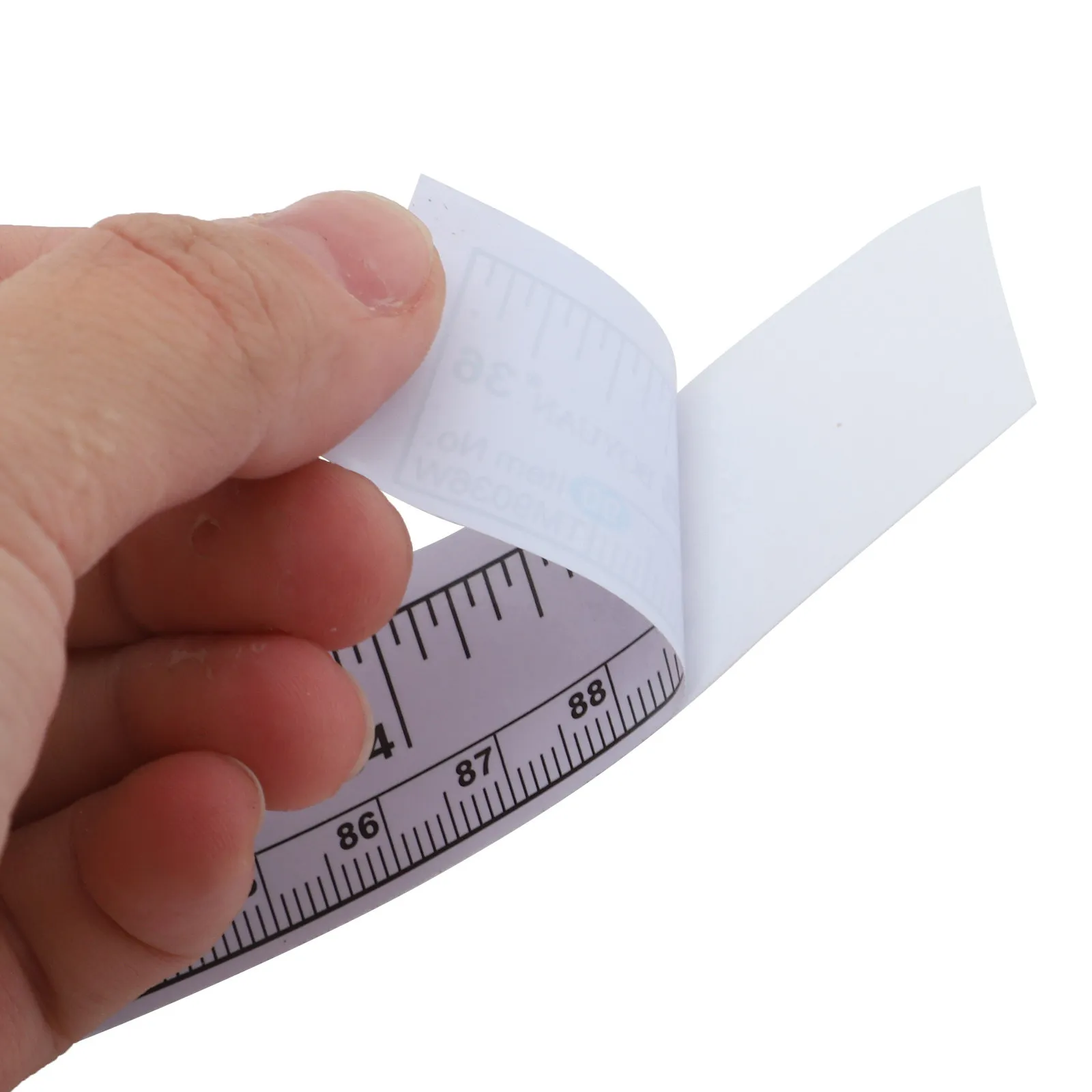 10Pcs Flexible Adhesive Measuring Tape Ruler for Sewing Machine Tables Scale Ruler Tape Peel Stick Workbench Drafting Table view 6