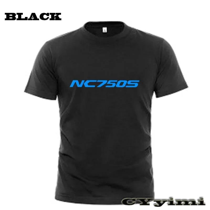 Per NC750 NC750S NC750X NC 750 S/X T Shirt uomo nuovo LOGO T-Shirt 100% cotone estate manica corta girocollo Tees maschio