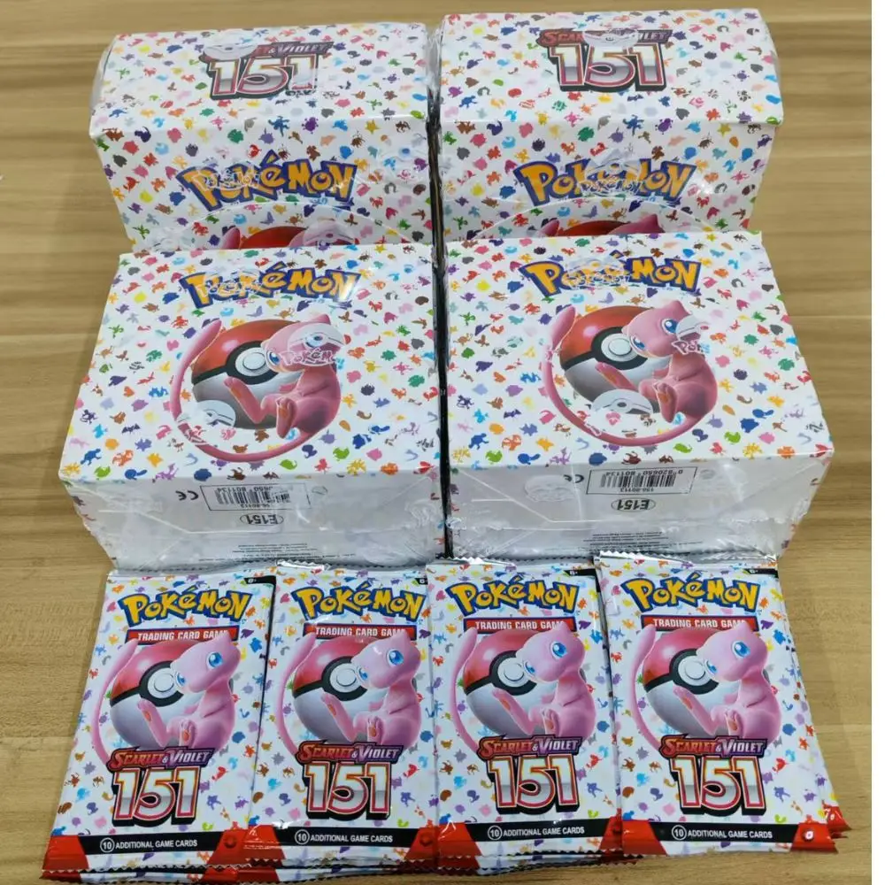 Tarjeta de Pokémon de 360 Uds., evolución prismática, llamas de obsidiana, FATES PALDEAN, chispas de vertido, refuerzo en inglés, tarjeta de transacción de batalla