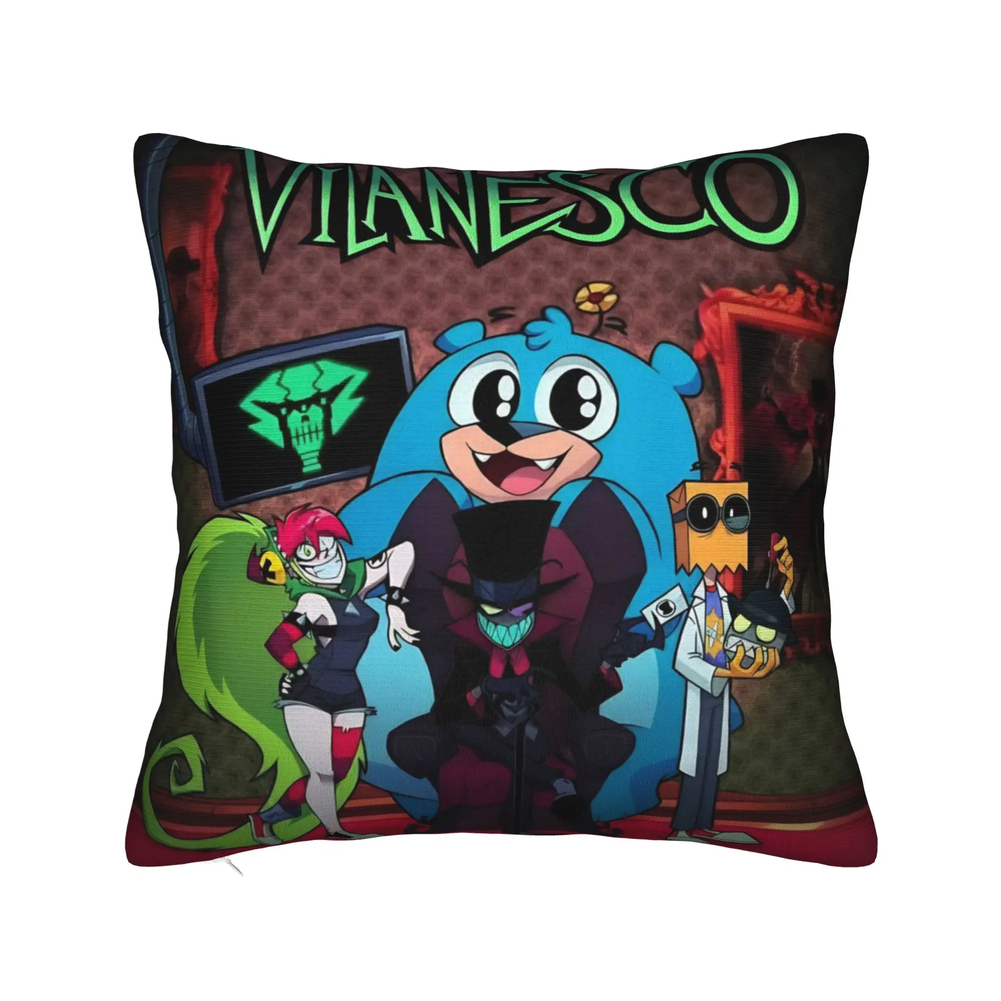 Villainous Comdy Pillowcase Merchandise Soft Cushion Cover Decorative  Pillow Case Cover Chair Multiple Sizes