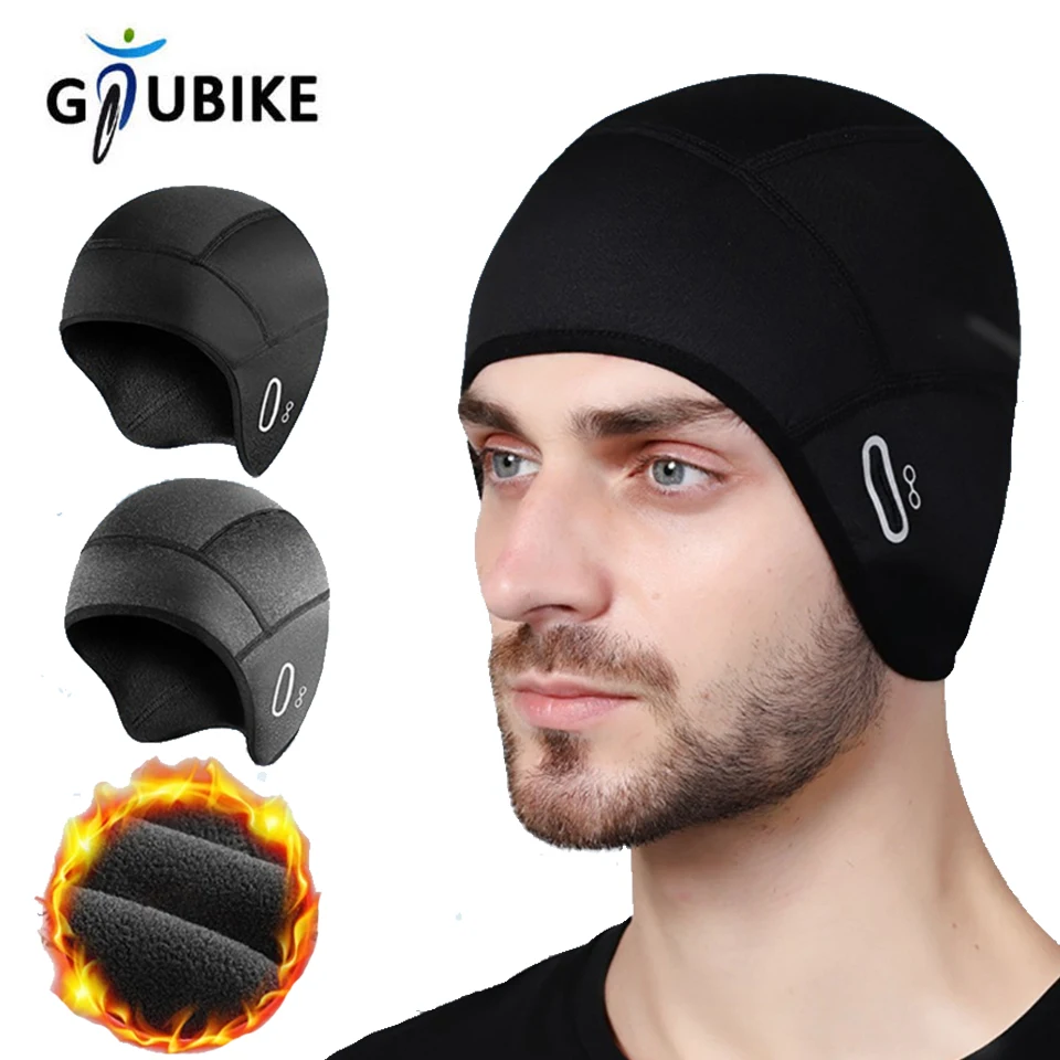 GTUBIKE Radfahren Kappe Warm Halten Winter Ski Hüte Outdoor Sport Laufen Angeln Skifahren Reiten Fleece Stoff Männer Frauen Caps