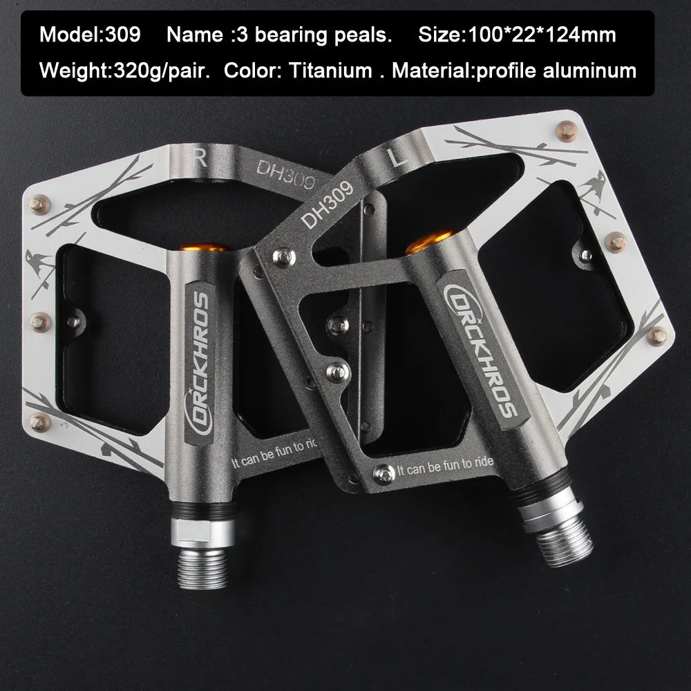 

Bicycle pedal 3 Peilin Bearing Pedal Aluminum Alloy Mountain Bike Accessories Bicycle pedal