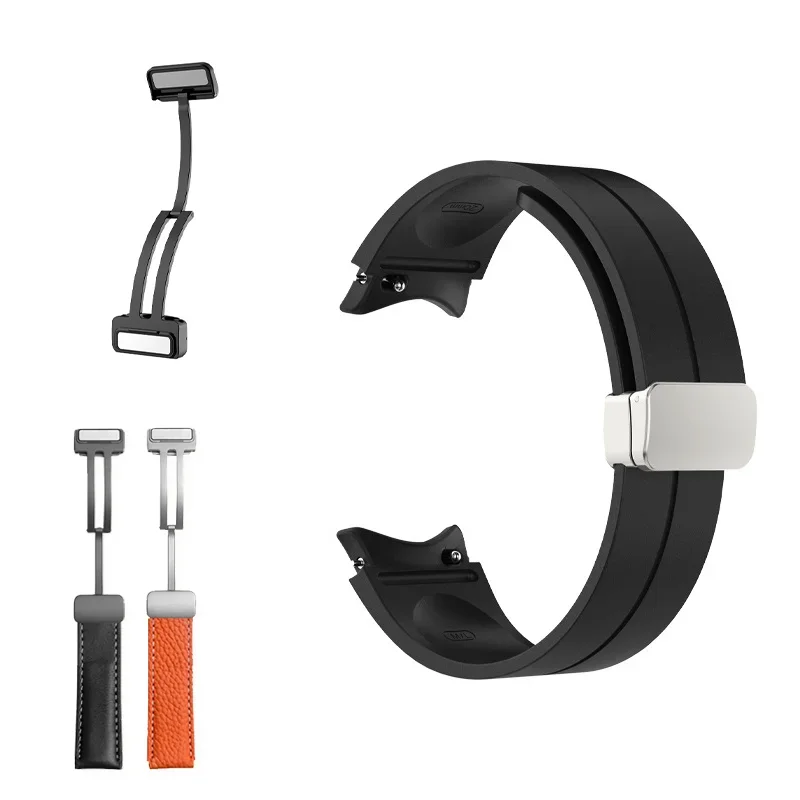 Magnetic Watch Buckle Smart Watch Band 20mm Metal Buckles for Samsung Galaxy Watch 4/5 Strap Clasp Watches Accessories