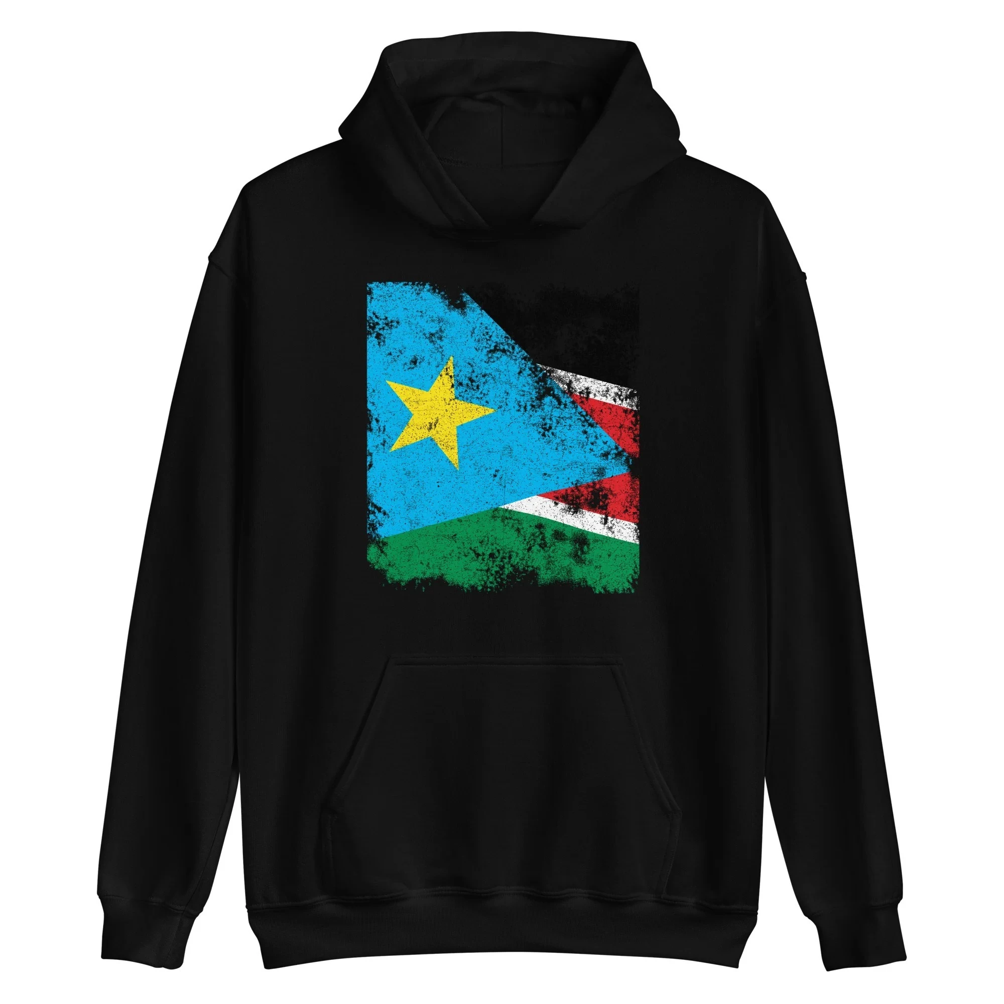 

South Sudan Flag Hoodie Men's and Women's Long Sleeve Sweatshirt Pullover Tops Sportswear Jersey Men Clothing Retro Streetwear