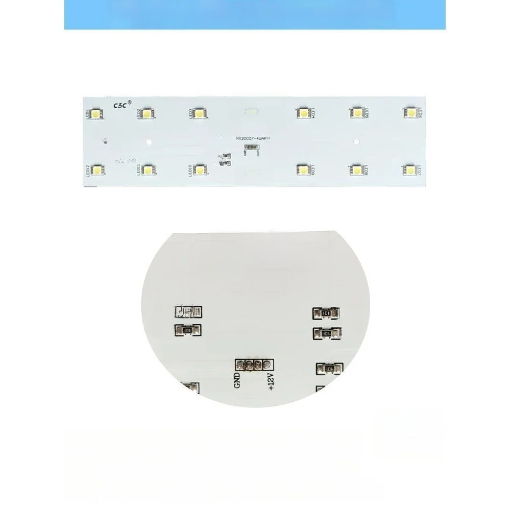 LED Light Board Replacement for Sanyo BCD-603WDG Refrigerator Cold Room Lamp Simple Wiring Free Installation Bright Output