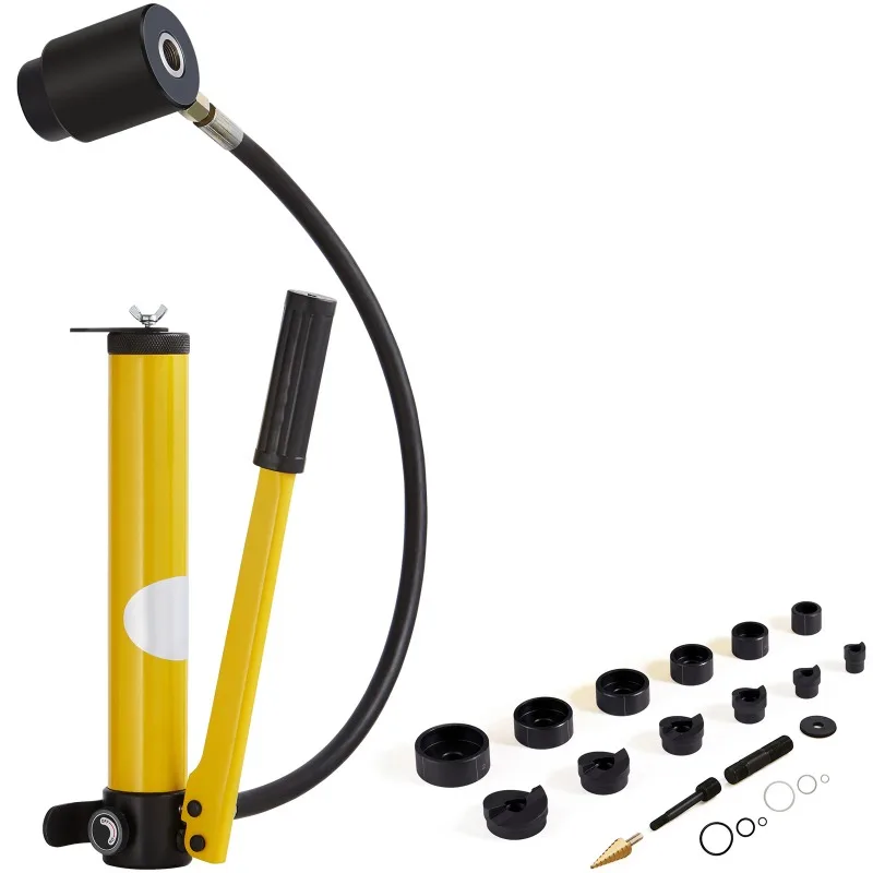 10Ton Hydraulic Knockout Punch Driver Kit 1/2