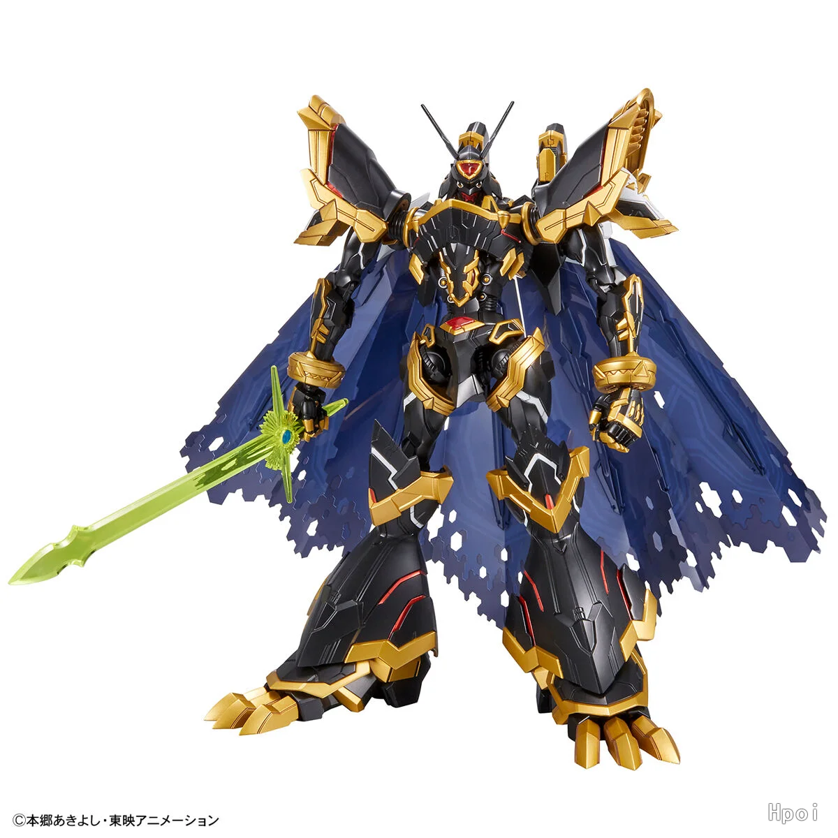 Bandai Original FIGURE-RISE STANDARD AMPLIFIED DIGIMON X EVOLVE ALPHAMON       Anime Action Figure Assembly Model Toys Collectib