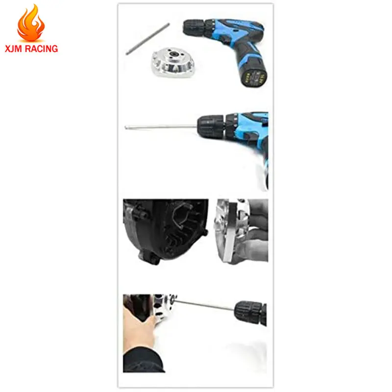 CNC Alloy Roto Start Pull Starter or Flywheel Kit Fit Zenoah CY Gas Engine for 1/5 HPI Rovan Km Baja 5b 5t 5sc Losi Rc Car Parts