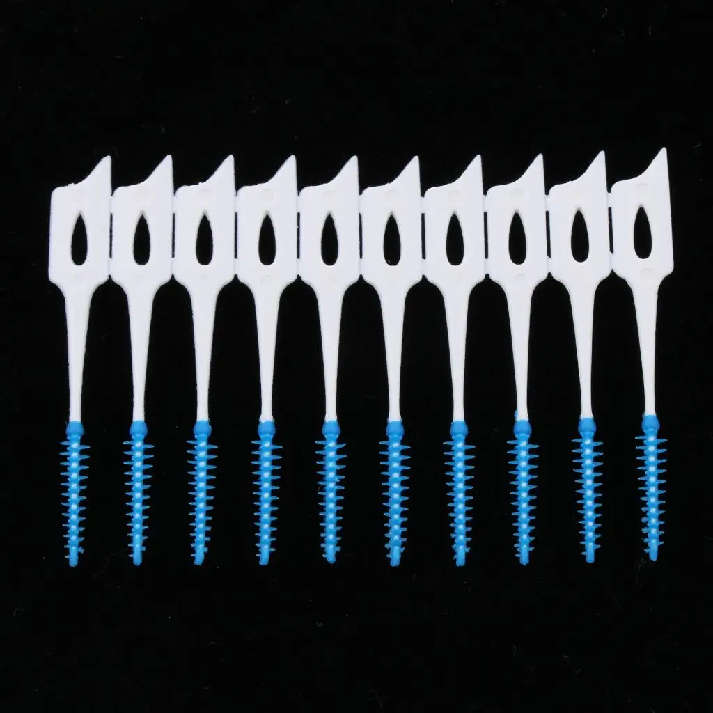 Eco-friendly Teeth Cleaning Brush Interdental Floss Dental Hygiene Accessories Disposable Toothpick for