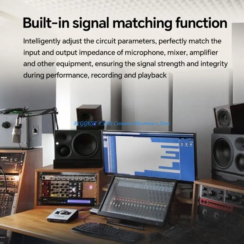

Professional Audios Enhancement Noise Isolator With AntiInterference Technology