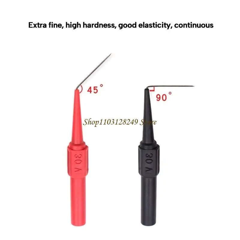 N5KD 4Pcs Back Probe Test Kits, Back Probe Pins for Vehicle Automotive Car Circuit Electrical Diagnostic Testing