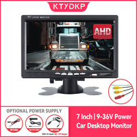 KTYDKP Car AHD Monitor with Screen for Vehicle Rear View Camera Parking Backup Reverse 4.3/5/7 Inch TFT LCD Display